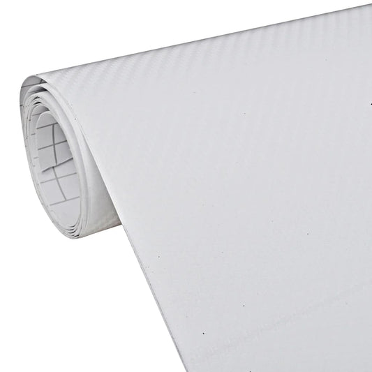 Bilfolier 2 stk 3D hvid 100x150 cm
