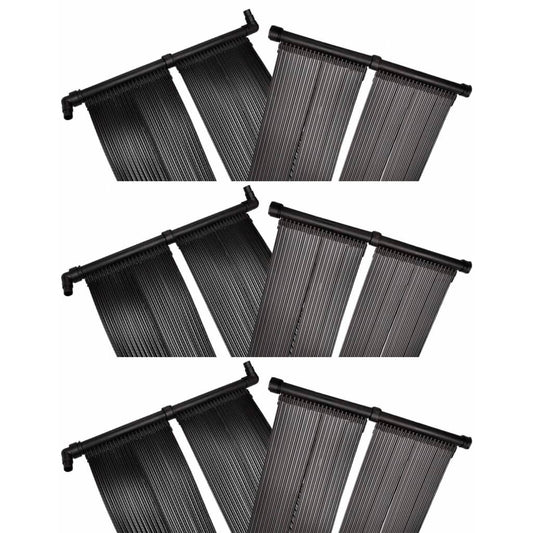 Solar-Panel Poolheizung 6 Stk. 80x620 cm