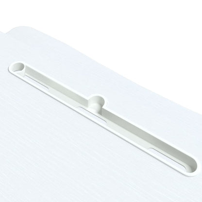 Arbeitsstation Verstellbar 90x40x(13-50) cm Stahl Holzwerkstoff