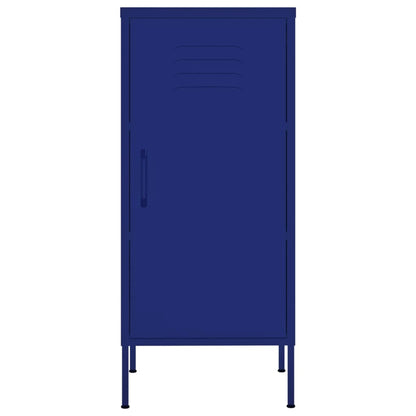 Lagerschrank Marineblau 42,5x35x101,5 cm Stahl