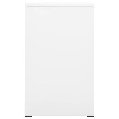 Arkivskab Hvid 46x62x102,5 cm Stål