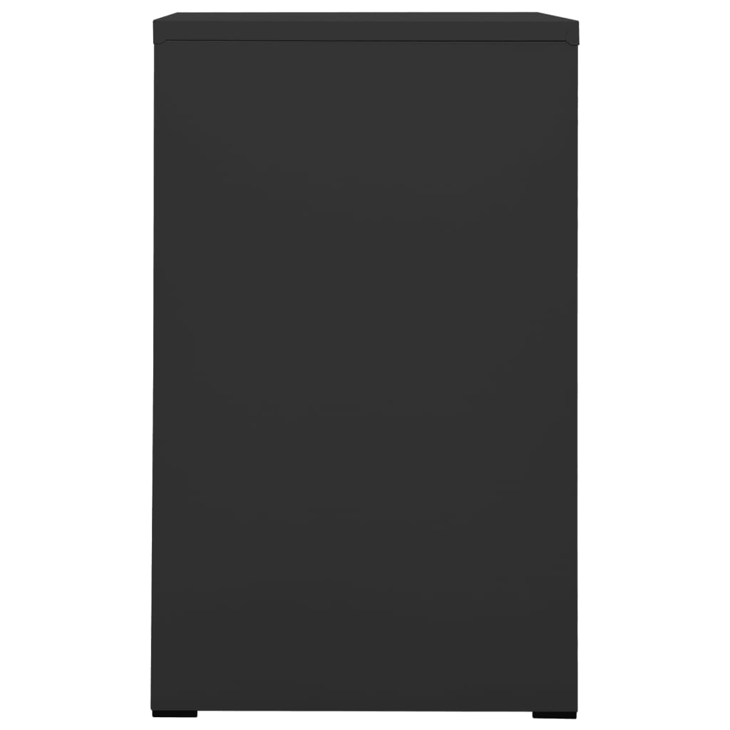 Arkivskab Antracit 46x62x102,5 cm Stål