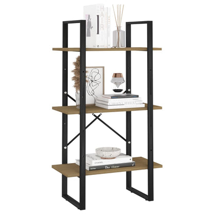 Standregal 60x30x105 cm Massivholz Kiefer