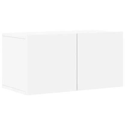 6-tlg. TV-Schrank-Set Weiß Holzwerkstoff