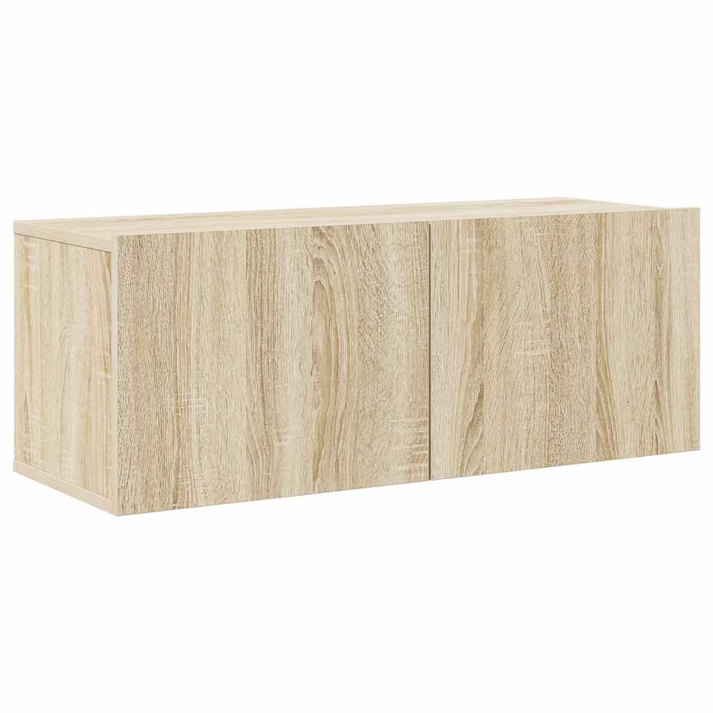 8-tlg. TV-Schrank-Set Sonoma-Eiche Holzwerkstoff