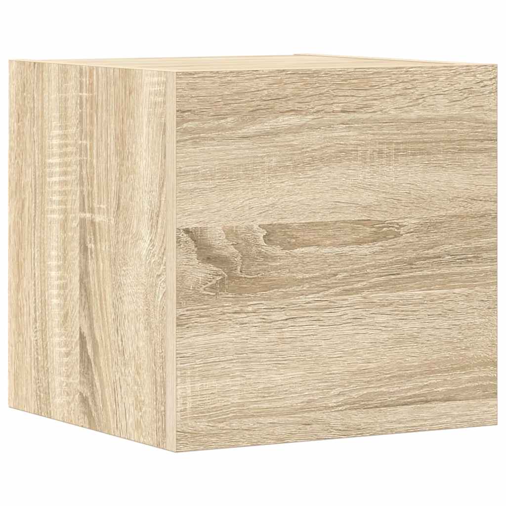 8-tlg. TV-Schrank-Set Sonoma-Eiche Holzwerkstoff