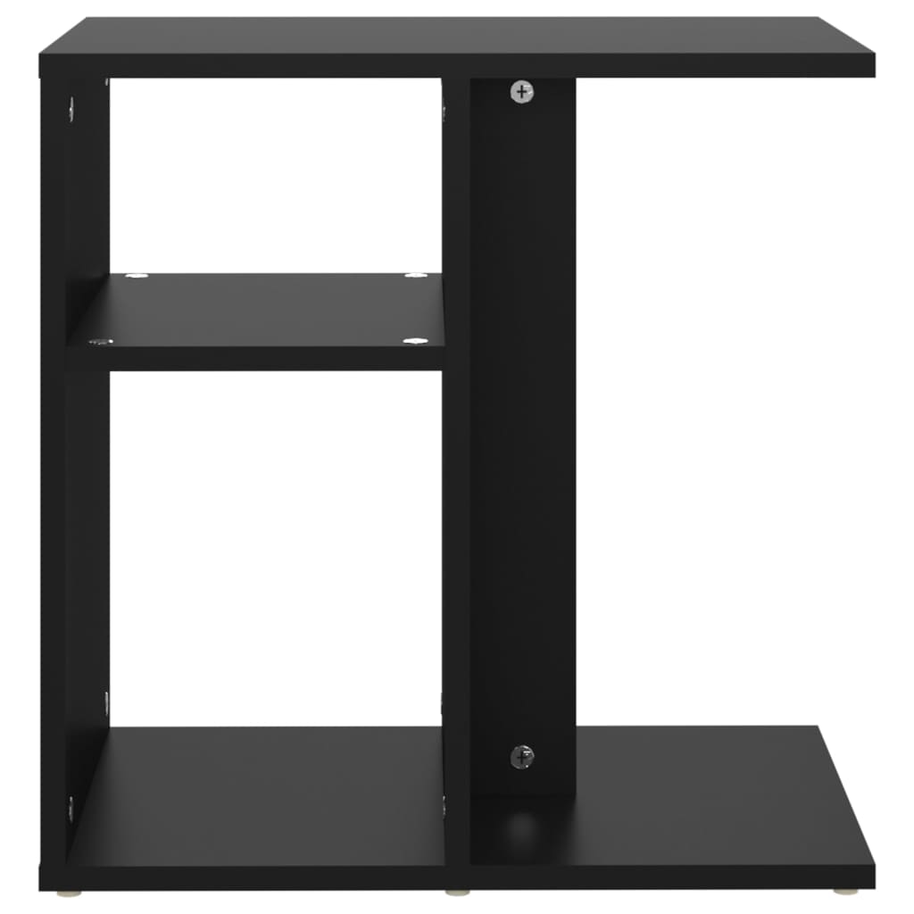 Beistelltisch Schwarz 50x30x50 cm Holzwerkstoff