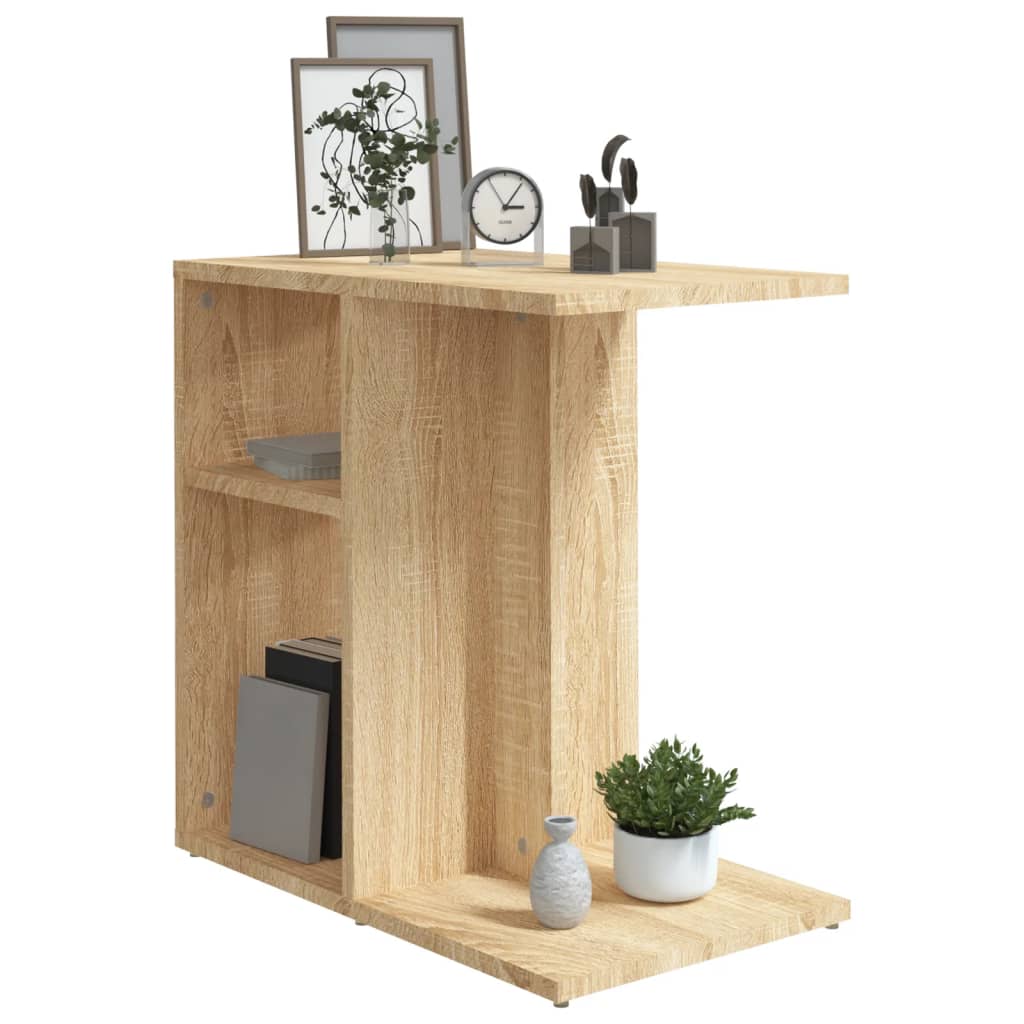 Beistelltisch Sonoma-Eiche 50x30x50 cm Holzwerkstoff