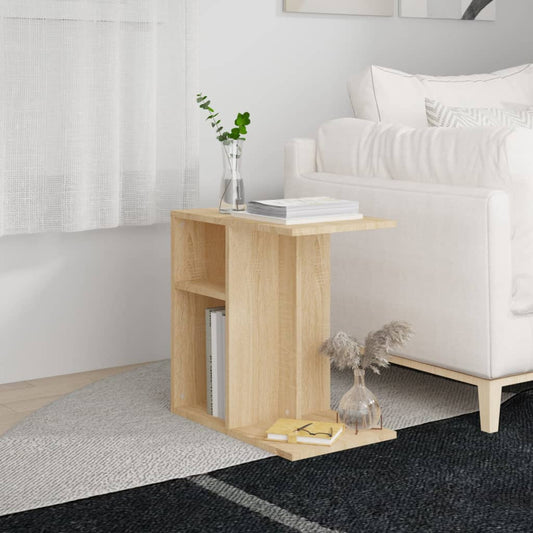 Beistelltisch Sonoma-Eiche 50x30x50 cm Holzwerkstoff