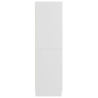 Kleiderschrank Weiß 82,5x51,5x180 cm Holzwerkstoff
