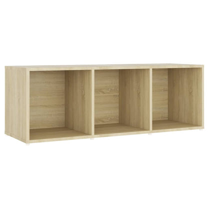 TV-Schränke 2 Stk. Sonoma-Eiche 107x35x37 cm Holzwerkstoff