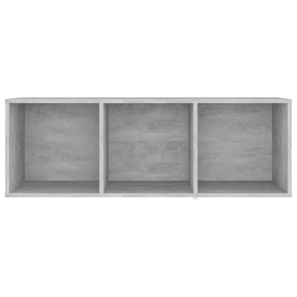 TV-Schränke 2 Stk. Betongrau 107x35x37 cm Holzwerkstoff