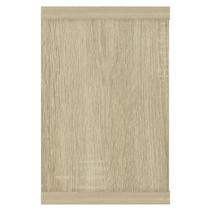 Würfelregale 6 Stk. Sonoma-Eiche 60x15x23 cm Holzwerkstoff