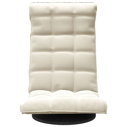 Bodenstuhl Drehbar Creme Samt