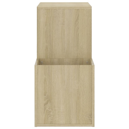 Flur-Schuhschrank Sonoma Eiche 105x35,5x70 cm Holzwerkstoff