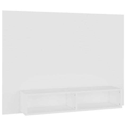 TV-Wandschrank Weiß 120x23,5x90 cm Holzwerkstoff