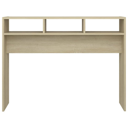 Konsolentisch Sonoma-Eiche 105x30x80 cm Holzwerkstoff