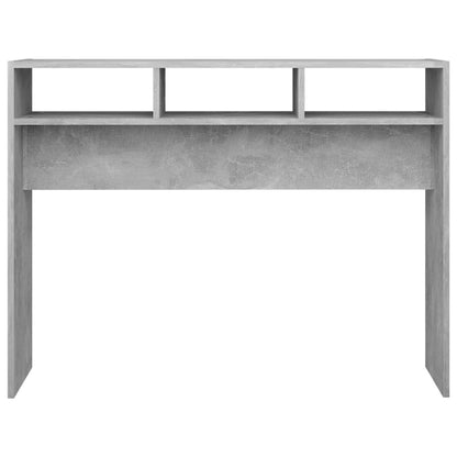 Konsolentisch Betongrau 105x30x80 cm Holzwerkstoff