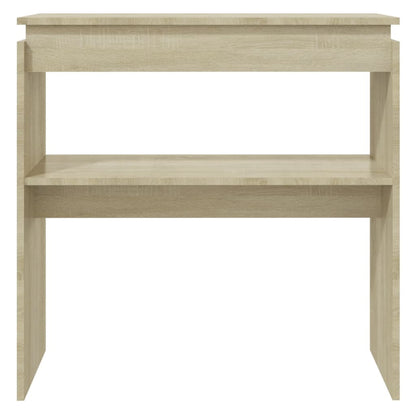Konsolentisch Sonoma-Eiche 80x30x80 cm Holzwerkstoff