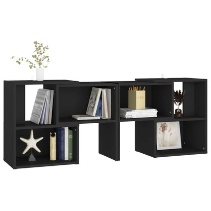 TV-skab Sort 104x30x52cm Træ Materiale