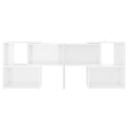 TV-Schrank Hochglanz-Weiß 104x30x52cm Holzwerkstoff