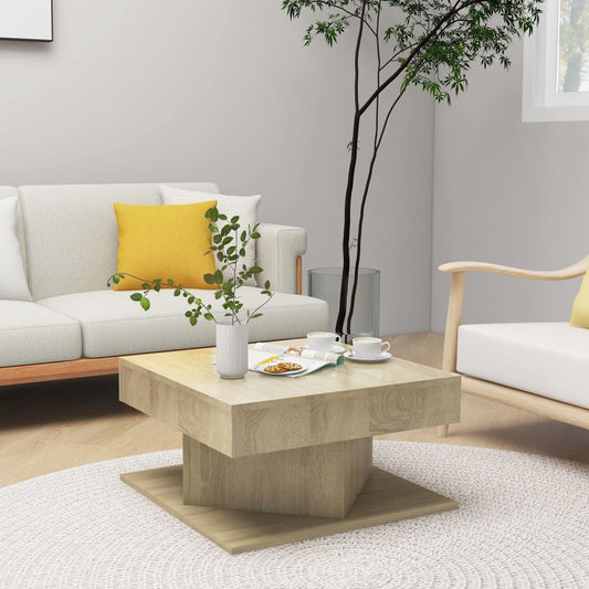 Sofabord Sonoma eg 57x57x30 cm træmateriale