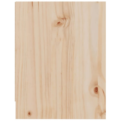 Nachttische 2 Stk. 40x30,5x40 cm Massivholz Kiefer
