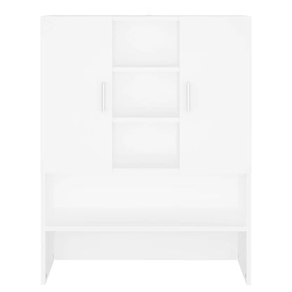 Waschmaschinenschrank Weiß 70,5x25,5x90 cm