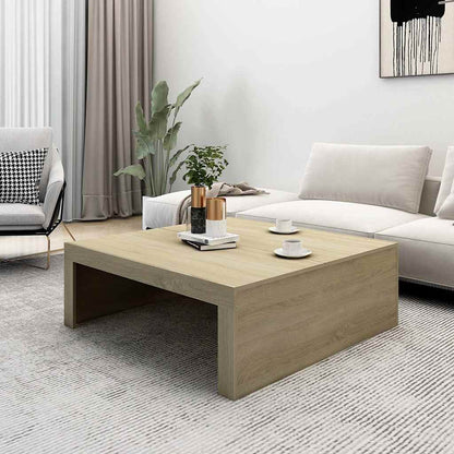 Sofabord Sonoma eg 100x100x35 cm træmateriale