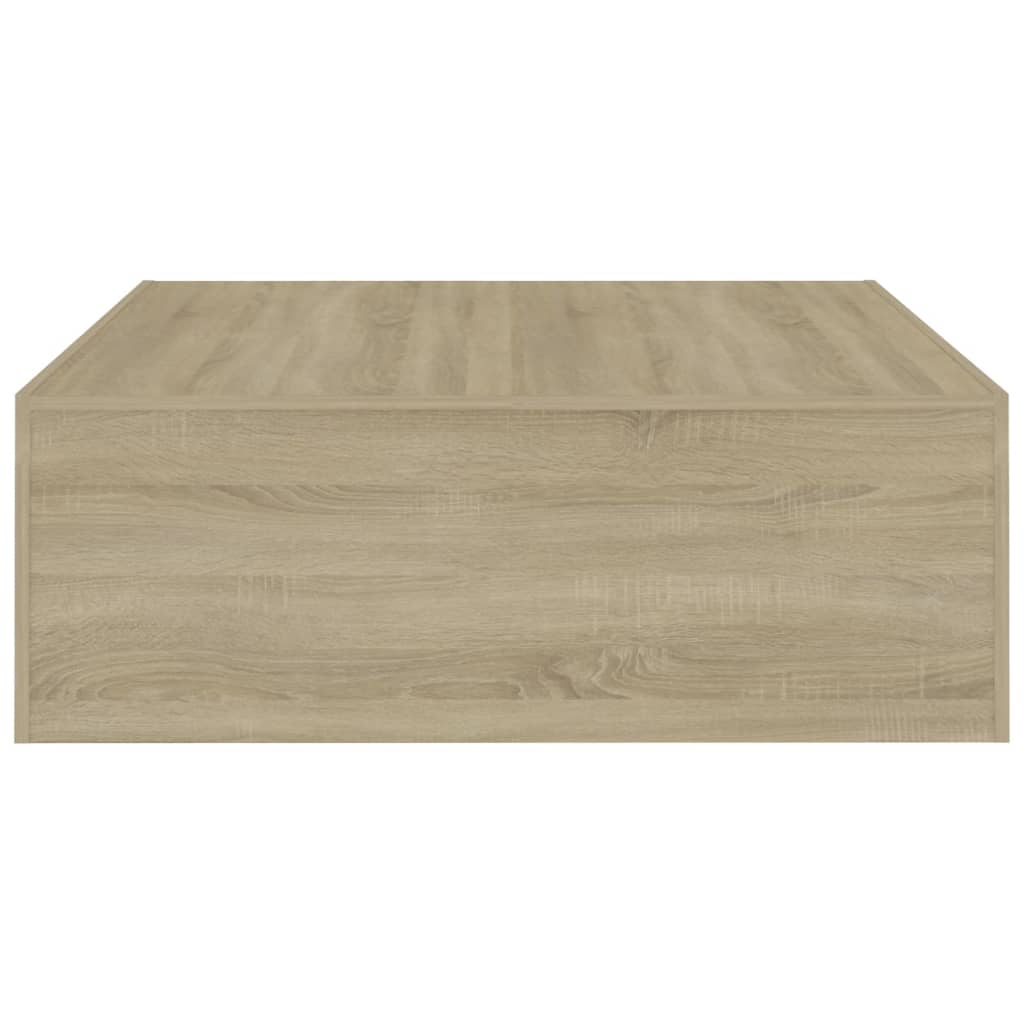 Sofabord Sonoma eg 100x100x35 cm træmateriale