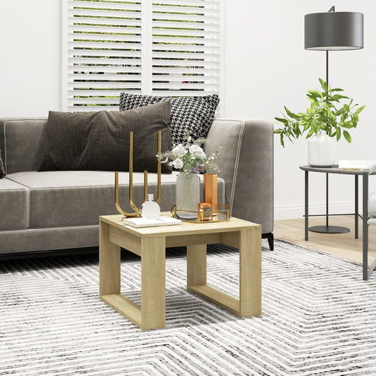 Beistelltisch Sonoma-Eiche 50x50x35 cm Holzwerkstoff
