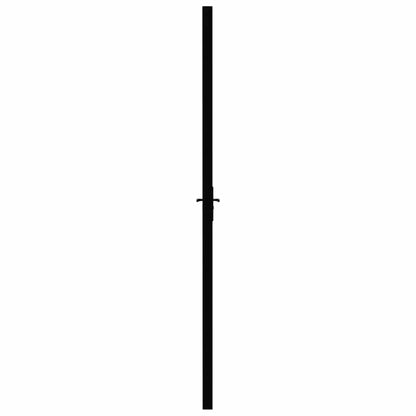 Innentür ESG Glas und Aluminium 102,5x201,5 cm Schwarz