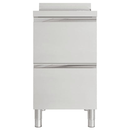 Gewerbe-Küchenschrank mit 2 Schubladen 50x60x96 cm