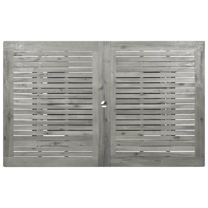 Garten-Esstisch (160-240)x100x75 cm Massivholz Akazie