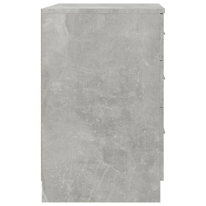 Nachttisch Betongrau 40x40x63 cm Holzwerkstoff