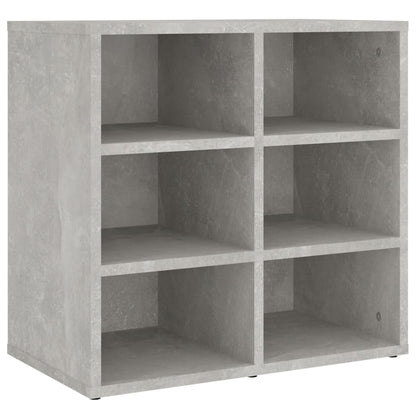 Schuhregal Betongrau 52,5x30x50 cm