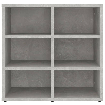 Schuhregal Betongrau 52,5x30x50 cm