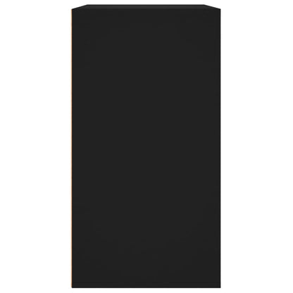 Kosmetikschrank Schwarz 80x40x75 cm Holzwerkstoff