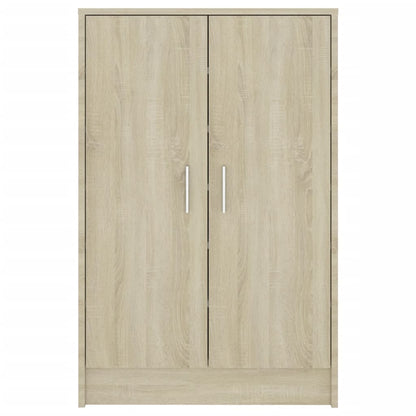 Schuhschrank Sonoma-Eiche 60x35x92 cm Holzwerkstoff