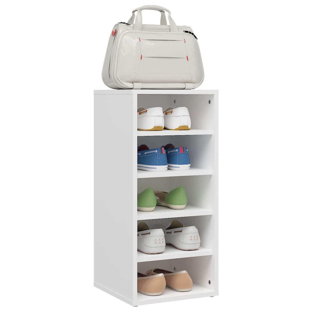 Schuhschrank Weiß 31,5x35x70 cm Holzwerkstoff