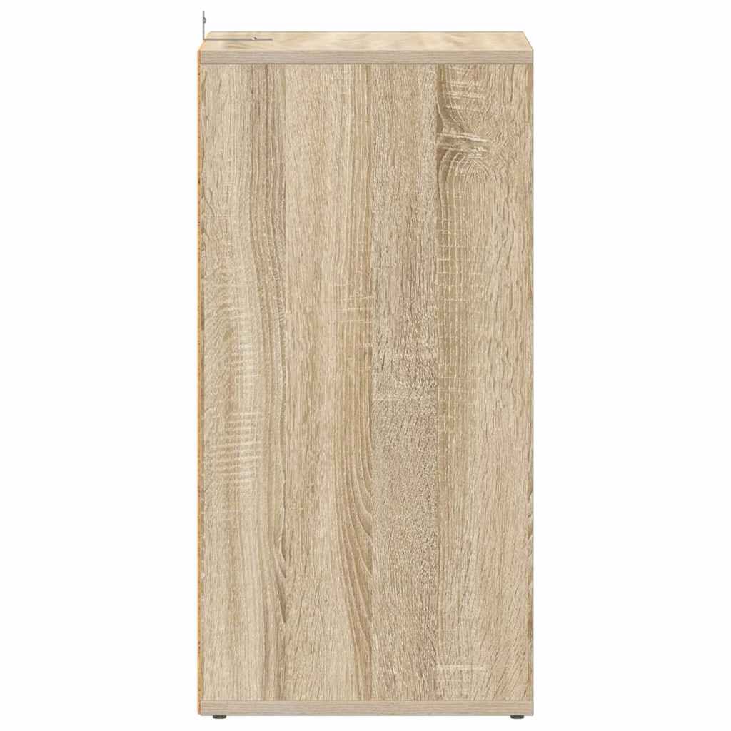 Schuhschränke 2 Stk. Sonoma-Eiche 31,5x35x70 cm Holzwerkstoff