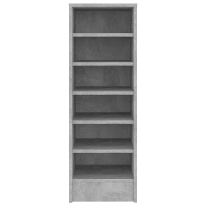 Schuhschrank Betongrau 31,5x35x90 cm Holzwerkstoff