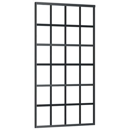 Schiebetür mit Beschlag ESG-Glas & Aluminium 102x205 cm