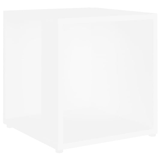 Beistelltisch Weiß 33x33x34,5 cm Holzwerkstoff