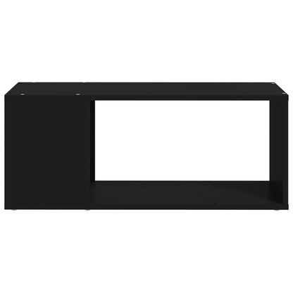 TV-skab Sort 80x24x32 cm Træ Materiale