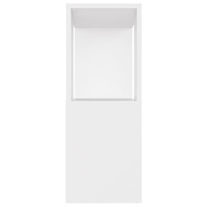 TV-Schrank Weiß 80x24x63 cm Holzwerkstoff