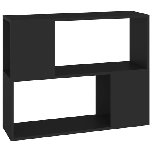 TV-skab Sort 80x24x63 cm Træ Materiale