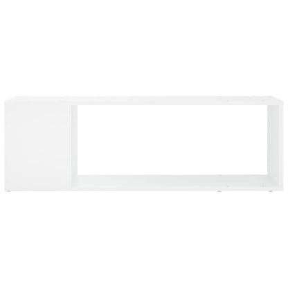 TV-Schrank Weiß 100x24x32 cm Holzwerkstoff