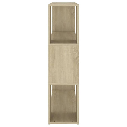Bücherregal Raumteiler Sonoma-Eiche 100x24x94 cm