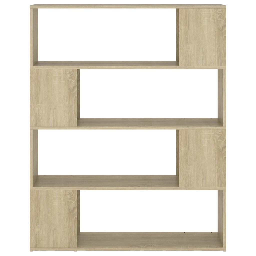 Reol Rumdeler Sonoma Eg 100x24x124 cm